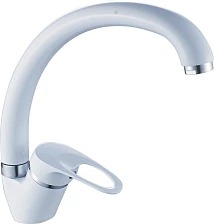 Смеситель для кухни Cron белый (CN4113-8)