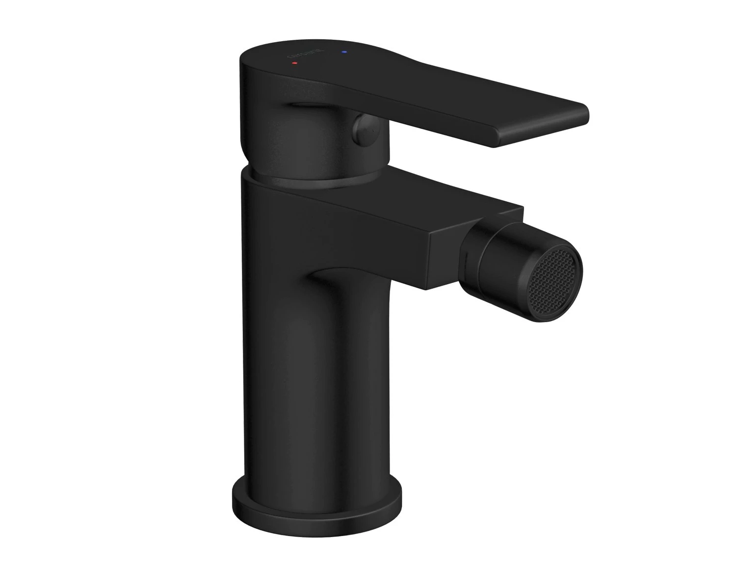 Смеситель для биде Cersanit BRASKO BLACK однорычажный черный (63110) - фото 1