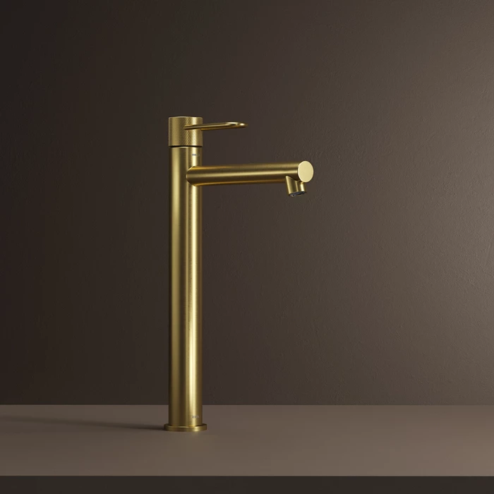 Смеситель для настольного умывальника IDDIS Duna матовое золото (DUNMG01i01) - фото 2