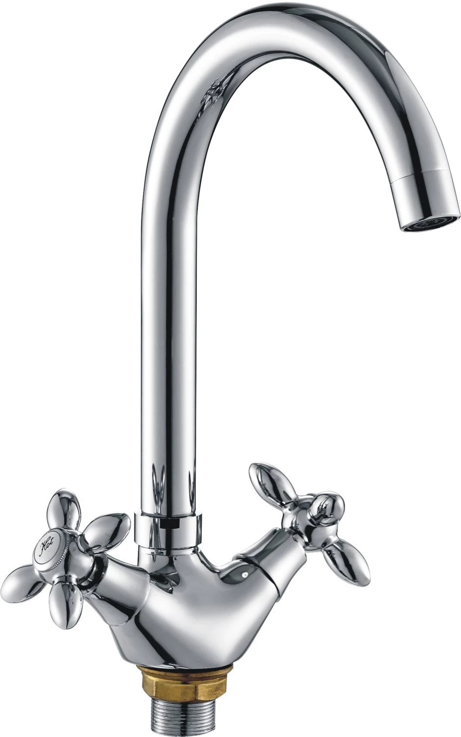 Смеситель для кухни Cron хром (CN4627) - фото 1