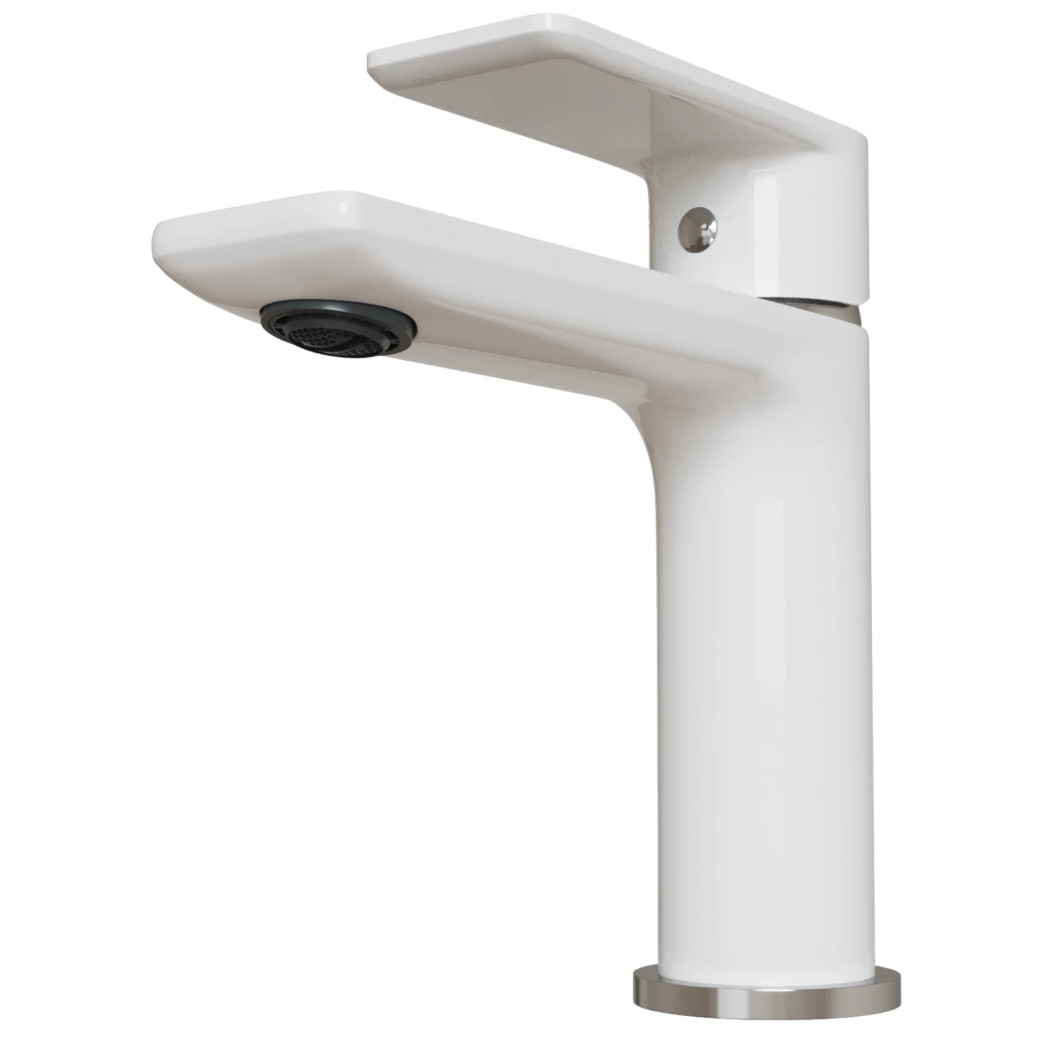 Смеситель для раковины 35k MIXLINE ML33-04 "City White" (553198) Смеситель для раковины 35k MIXLINE ML33-04 "City White" (553198) - фото 2