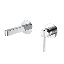Смеситель для раковины DQ Bonn встраиваемый настенный хром (DA1704401)