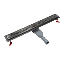 Лоток душевой IDDIS Perfex сифон 360, комбинированный затвор, перфор. решетка, 800мм, графит (975B8GM20DZ)