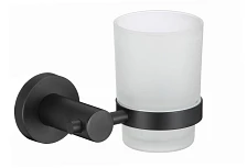 Стакан стеклянный с настенным держателем Savol (S-005658H)
