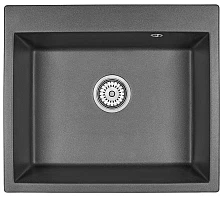 Кухонная мойка GRANULA (6001, ЧЁРНЫЙ)