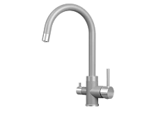 Смеситель для кухни GRANULA (5169, АЛЮМИНИУМ)