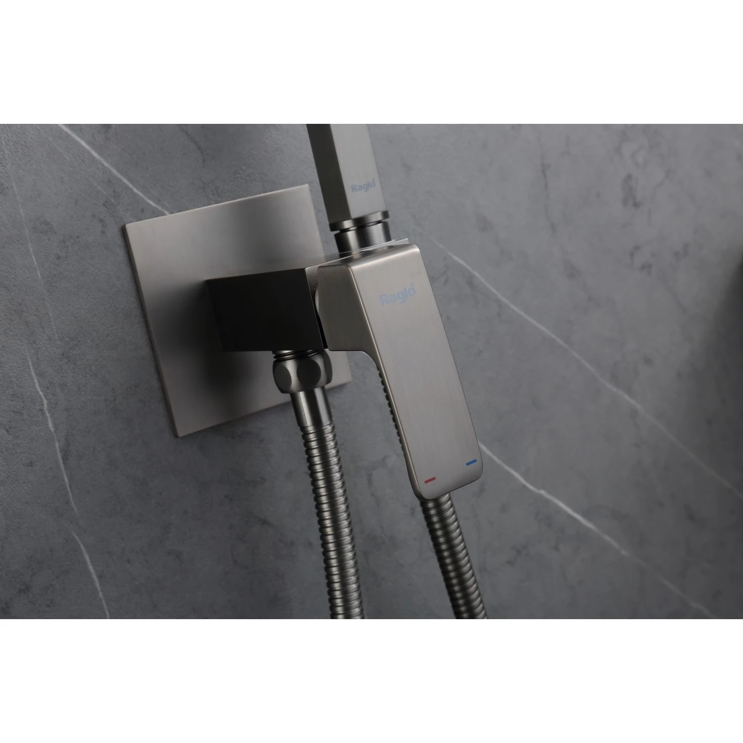 Смеситель Raglo встраиваемый с гигиеническим душем (R01.52.09) - фото 3