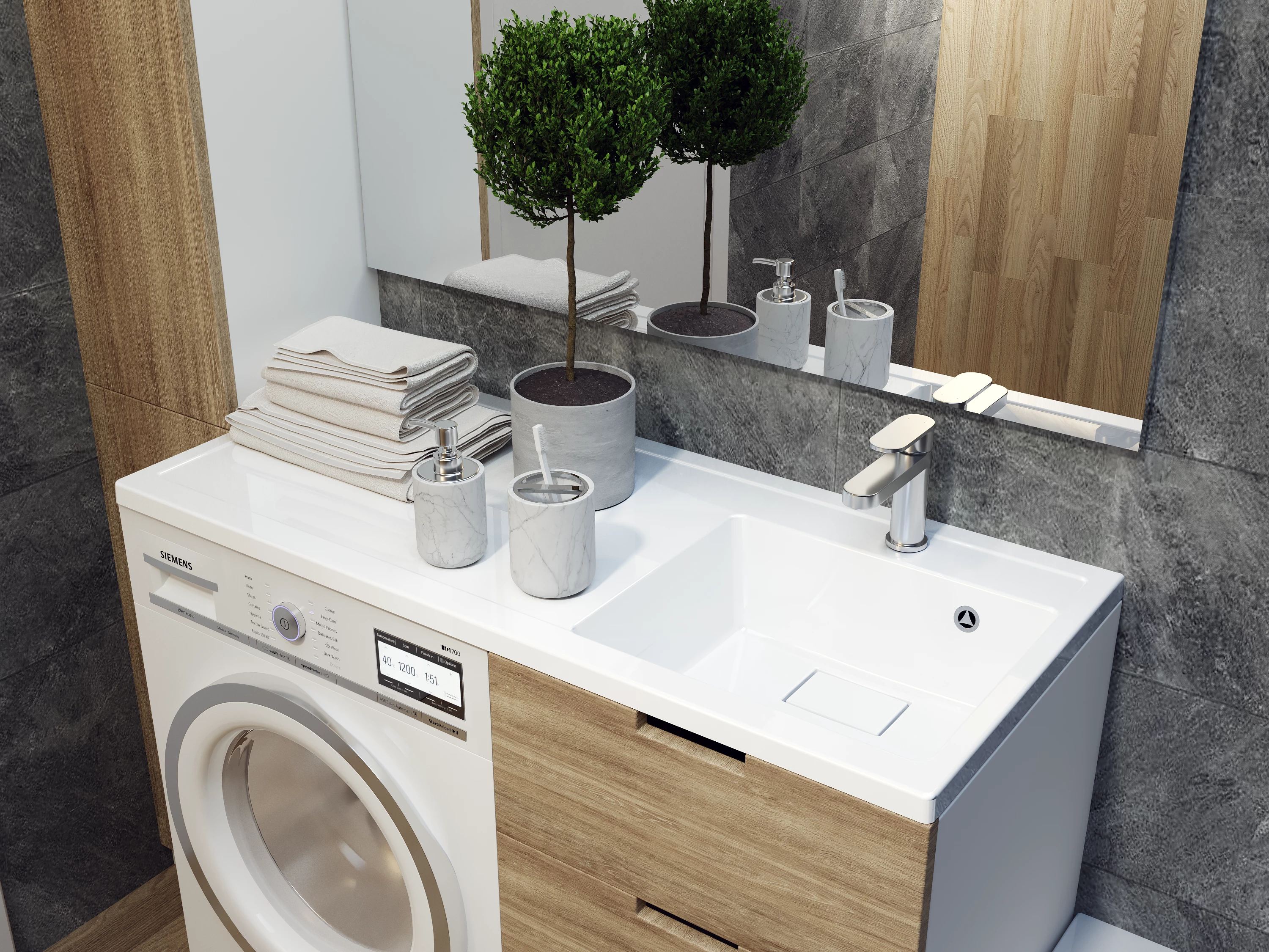 Раковина Paola Magenta правая чаша (Paola Magenta 1100 R) - фото 8