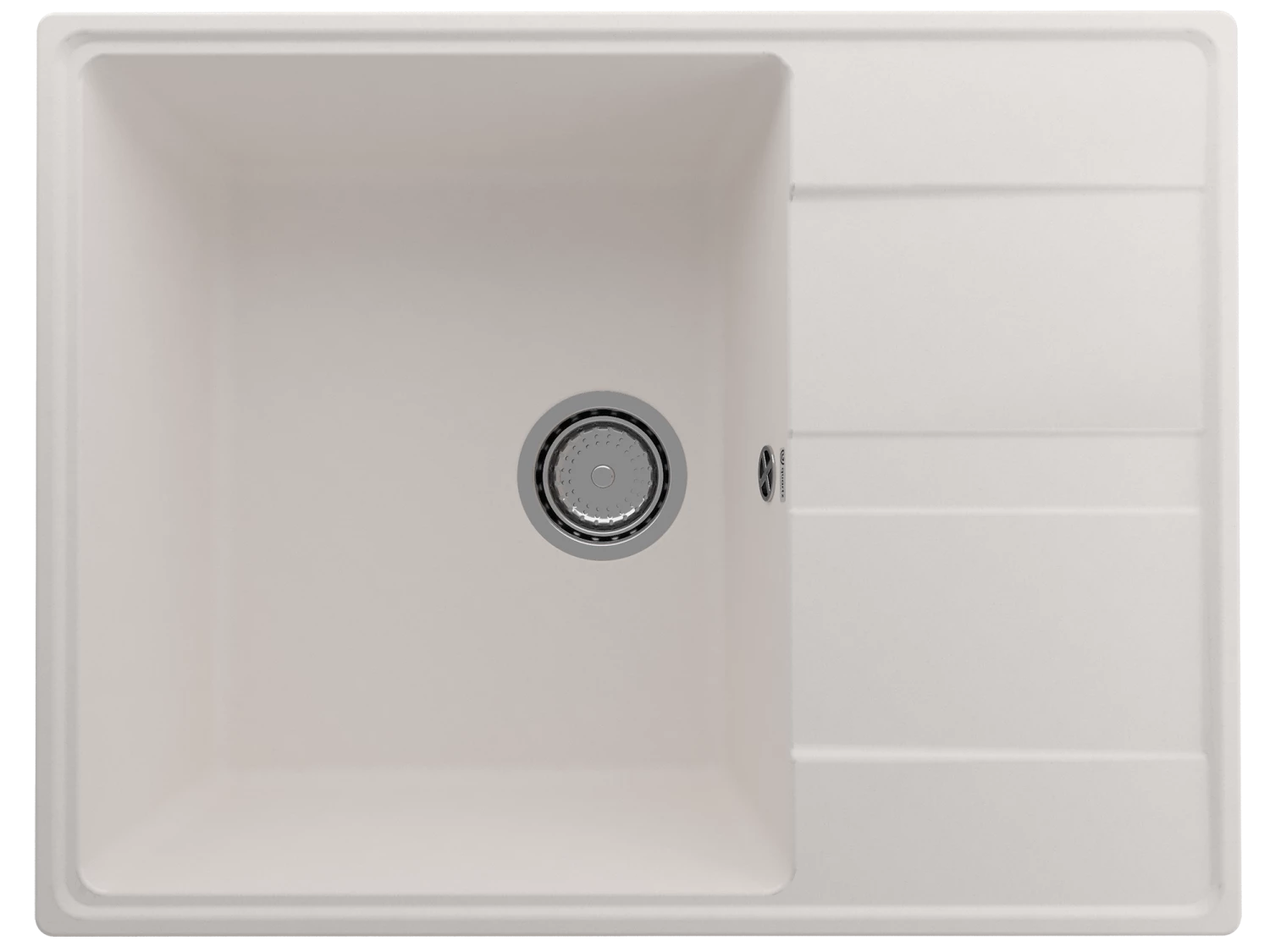 Мойка ULGRAN Quartz жасмин (Prima 650-01) - фото 1