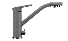 Смеситель для кухни ULGRAN Classic графит (U-010-342)