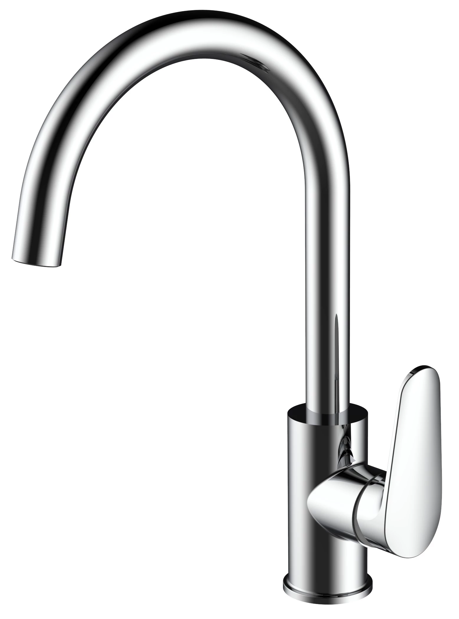 Смеситель VODA "Splash" для кухни, R-излив (SPL519) Смеситель VODA "Splash" для кухни, R-излив (SPL519) - фото 1