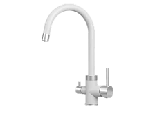 Смеситель для кухни GRANULA (5169, АРКТИК (БЕЛЫЙ))