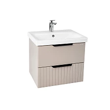 Тумба VIANT "Сицилия" 2 ящика подвесная капучино 428x568x520 под раковину .S-UM-MOD60/1 (MODUO 60) (VSIC60MDCAP-T2YP)