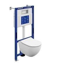 Комплект CERSANIT BRASKO SMART DPL EO slim инсталляция AQUA 50 PRIME М LP (69315)