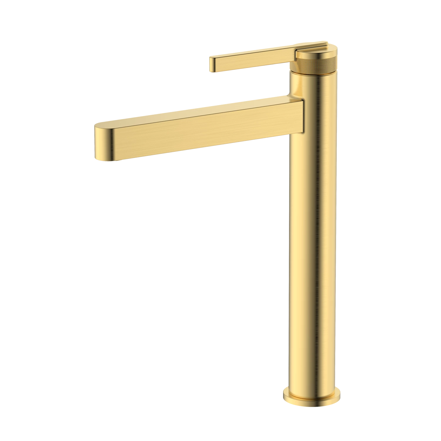 Смеситель для раковины высокий DQ Bonn мат.золото (DA1702007) - фото 1