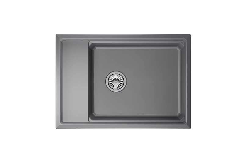 Кухонная мойка GRANULA Kitchen Space (7305, АЛЮМИНИУМ) Кухонная мойка GRANULA Kitchen Space (7305, АЛЮМИНИУМ) - фото 2