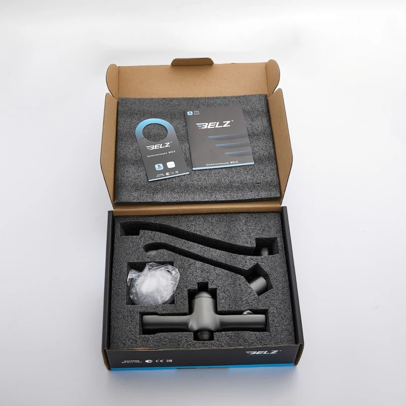 Смеситель для кухни BELZ оружейная сталь (B79019-3) - фото 15