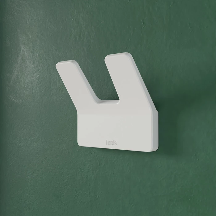 Крючок двойной IDDIS Slide сплав металлов, белый матовый (SLIWT20i41) - фото 2