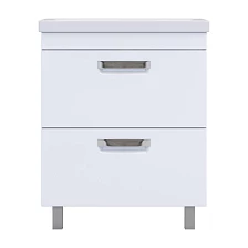 Тумба VIGO Plaza 600-0-2 под раковину 4640021060773 (Фостер) (tn.PLA.FOS.60.2Y)