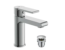 Смеситель для раковины Cersanit BRASKO однорычажный клик клак (63020)