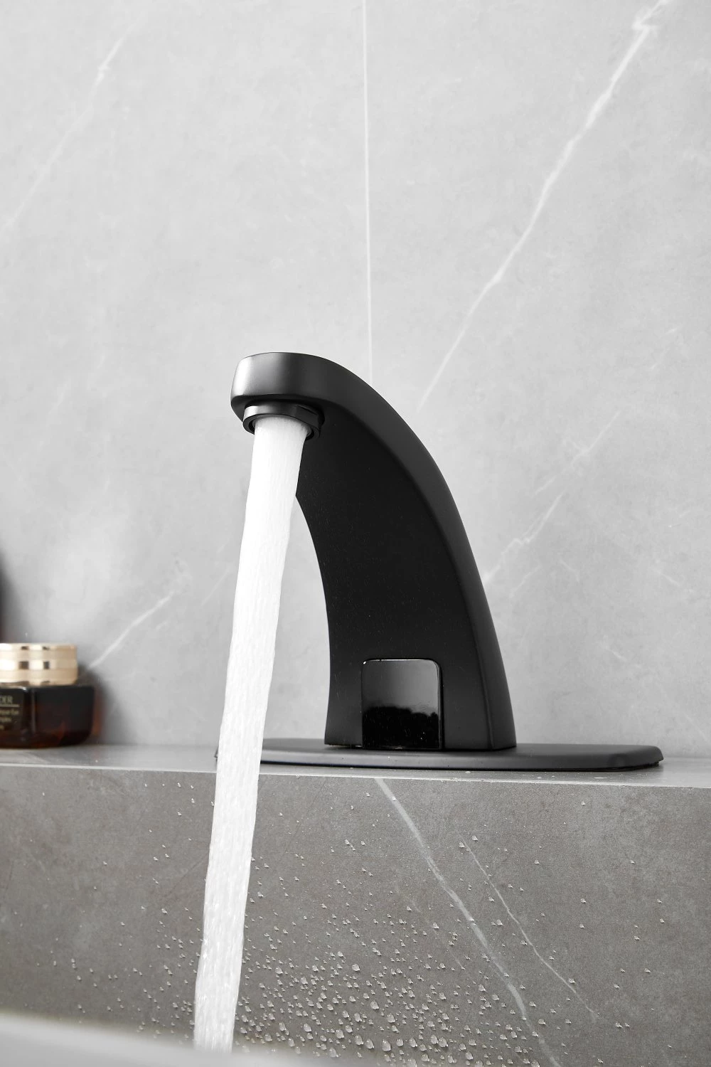 Смеситель для раковины HAIBA сенсорный черный (HB523-7) - фото 2