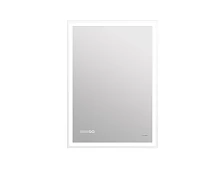Зеркало Cersanit  LED 080 design pro 60x85 с подсветкой часы с антизапотеванием прямоугольное (KN-LU