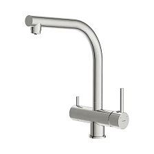 Смеситель для кухни Cersanit CREA однорычажный с фильтром хром (64840)