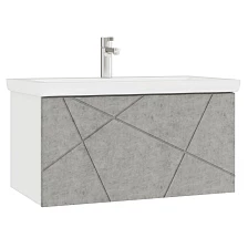 Тумба VIGO Geometry 800-0-1 навесная бетон под раковину Ц0000005955 (Como) (035 бетон)