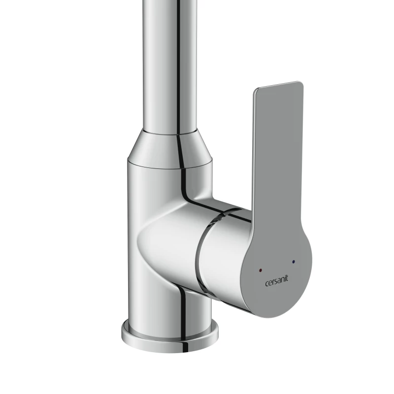 Смеситель для кухни CERSANIT VIBE однорычажный хром (68935) - фото 6