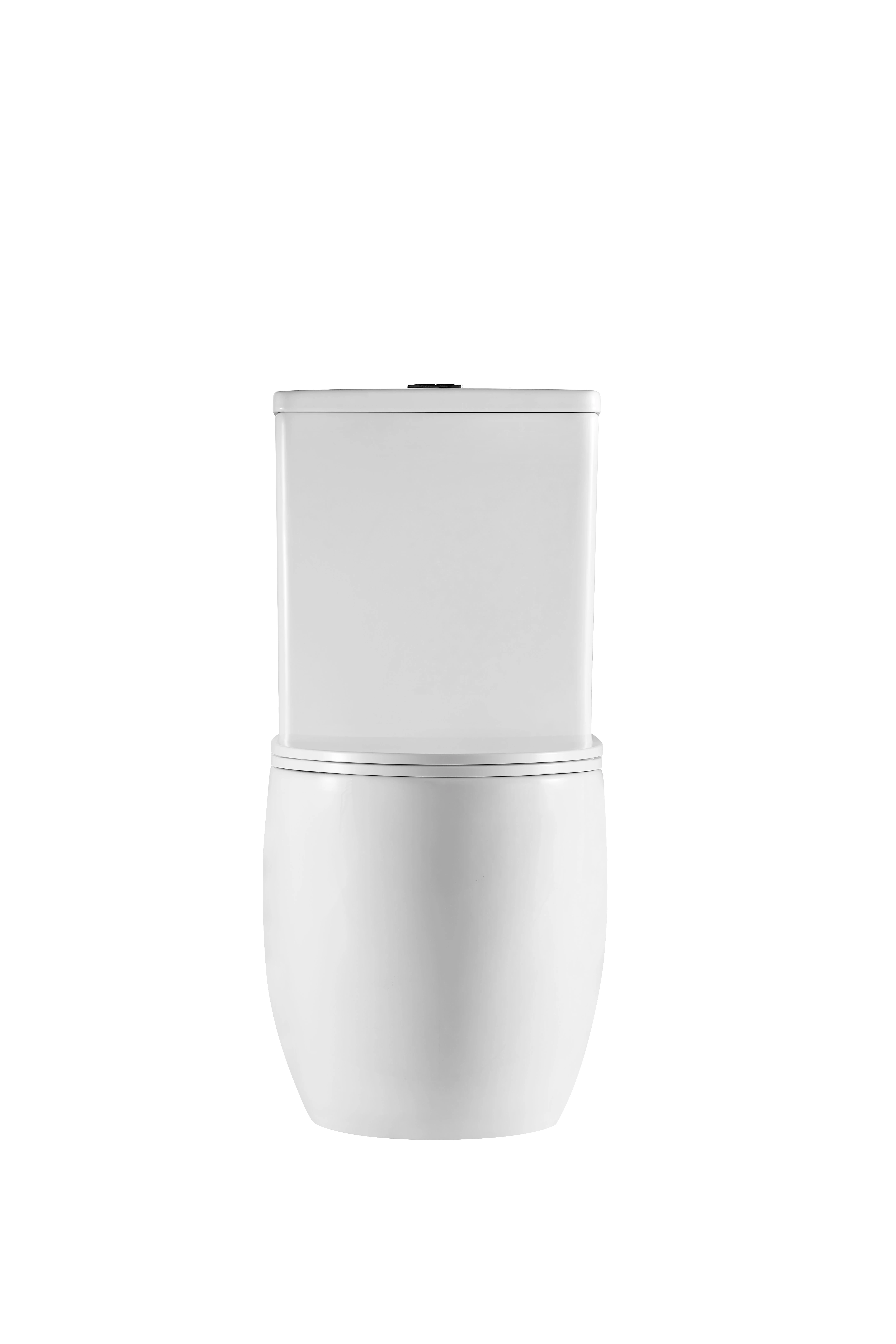 Унитаз-компакт безободковый D&K Matrix 630*365*840мм (DT1397016) - фото 4