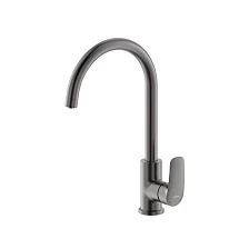 Смеситель для кухни Milardo Rora с каналом для фильтрованной воды, графит (RORGMFJM05)