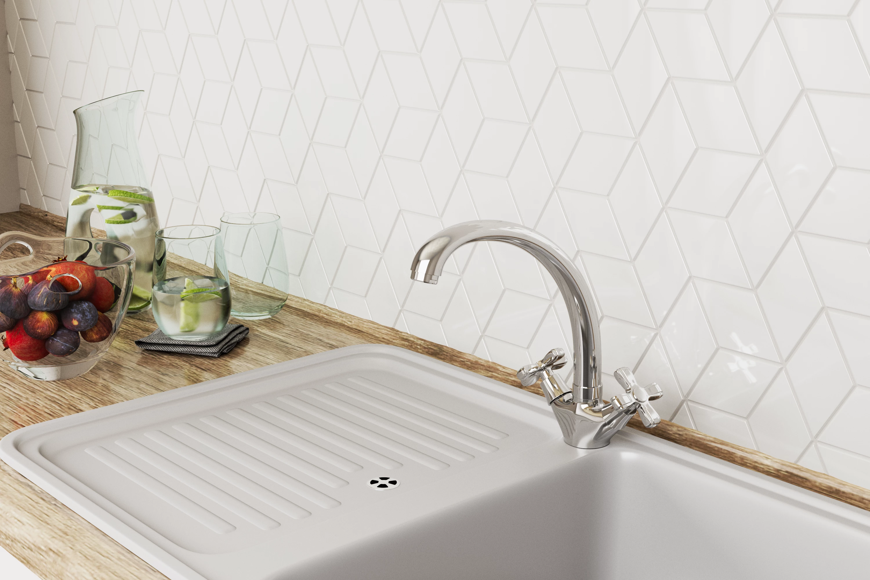 Смеситель для кухонной мойки RUSH Bianki (BI7650-27) Смеситель для кухонной мойки RUSH Bianki (BI7650-27) - фото 2