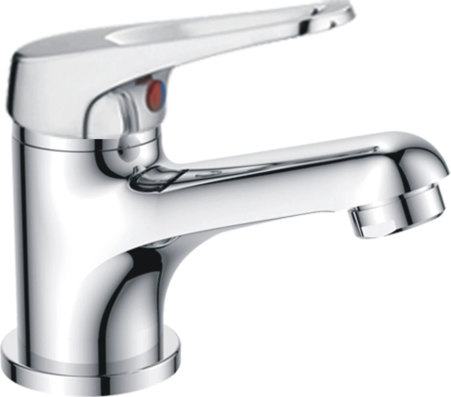 Смеситель для раковины Cron хром (CN1013) - фото 1