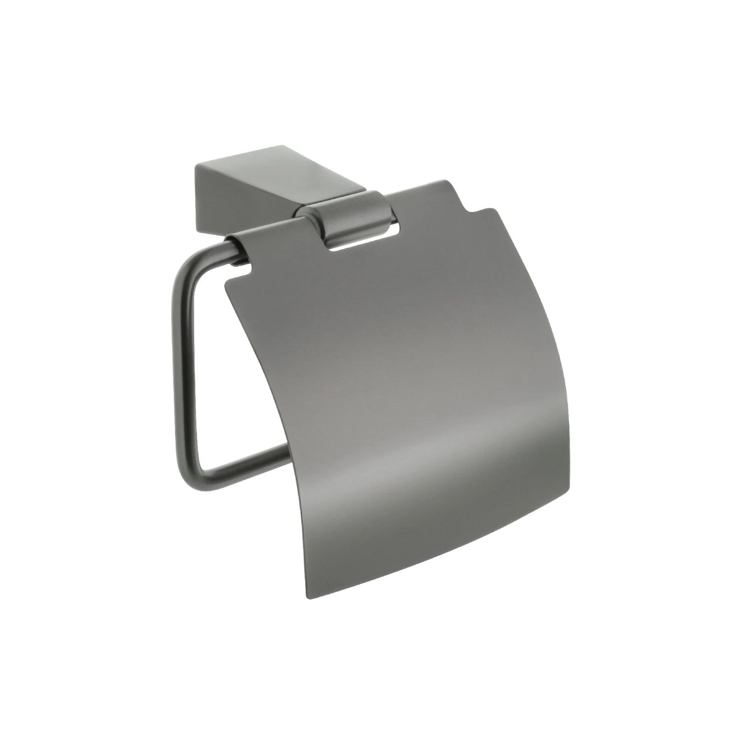 Бумагодержатель FIXSEN с крышкой TREND GRAPHITE (FX-98010) - фото 1