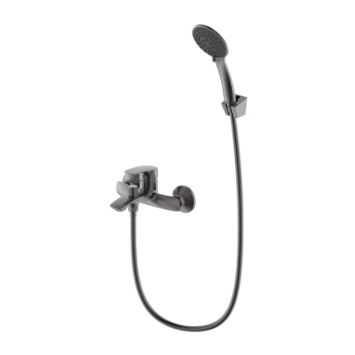 Смеситель для ванны, графит, Rora, Milardo, RORGM00M02