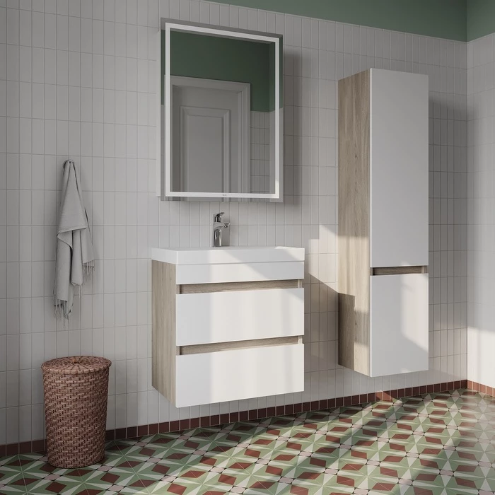 Шкаф-зеркало IDDIS с подсветкой 60 см Zodiac (ZOD6000i99) - фото 4