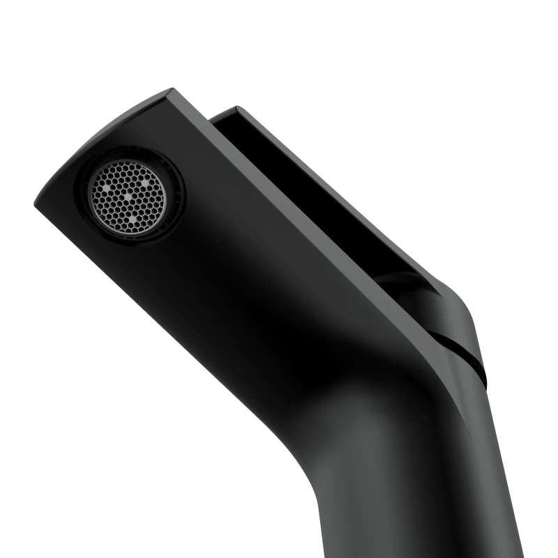 Смеситель для раковины CERSANIT CITY однорычажный черный (68396) - фото 6