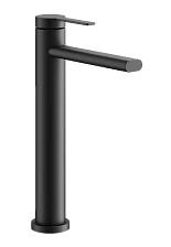 Смеситель для раковины BELZ высокий черный (B11813-7)