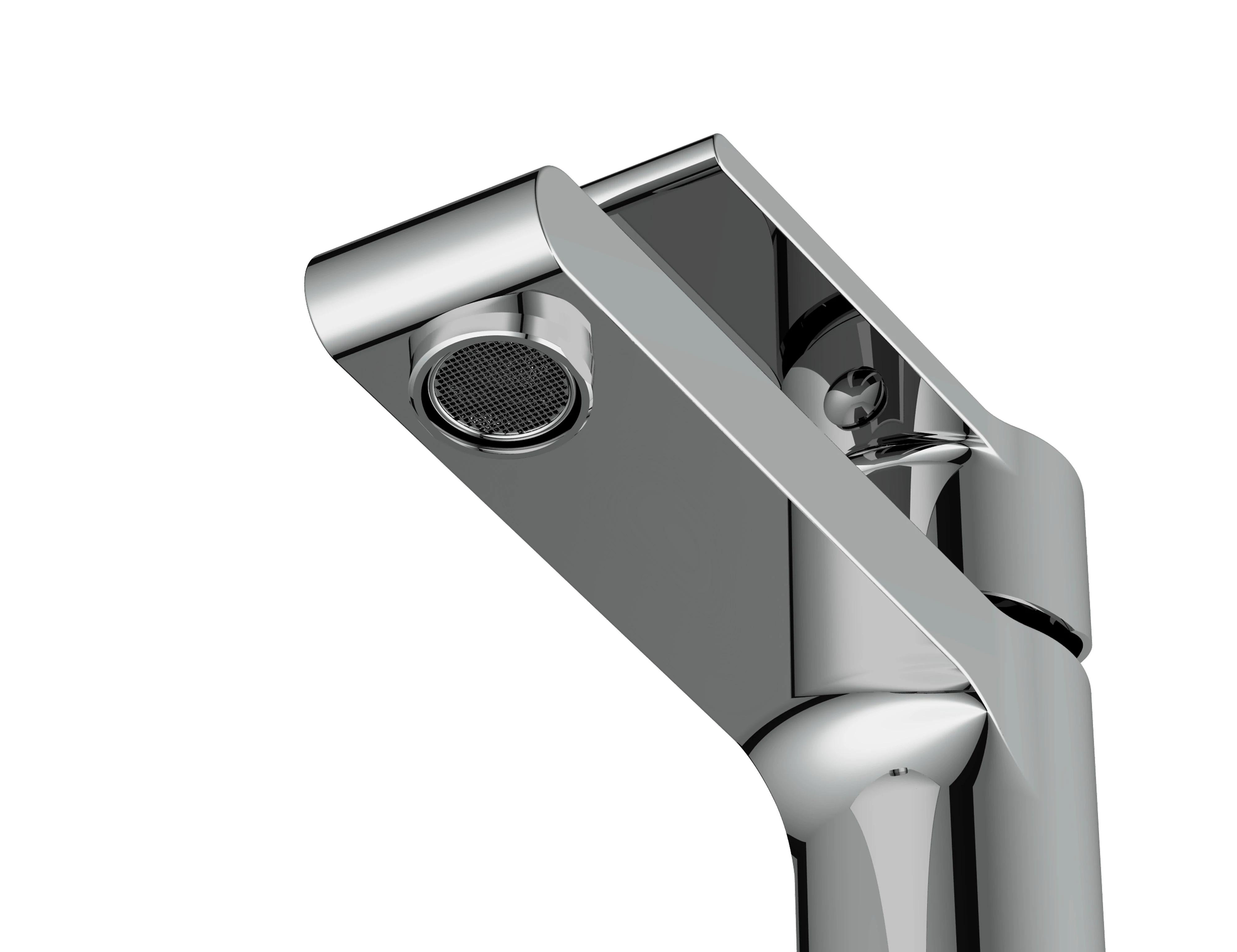 Смеситель для раковины Cersanit BRASKO однорычажный клик клак (63020) - фото 2