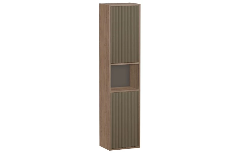 Пенал подвесной CERSANIT CLASSIC RIBBLE 35 универсальный коричневый (69282) Пенал подвесной CERSANIT CLASSIC RIBBLE 35 универсальный коричневый (69282) - фото 1
