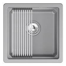 Кухонная мойка GRANULA кварц (4501iU, АЛЮМИНИУМ)
