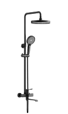 Душевая система BELZ черный (B24812-7)