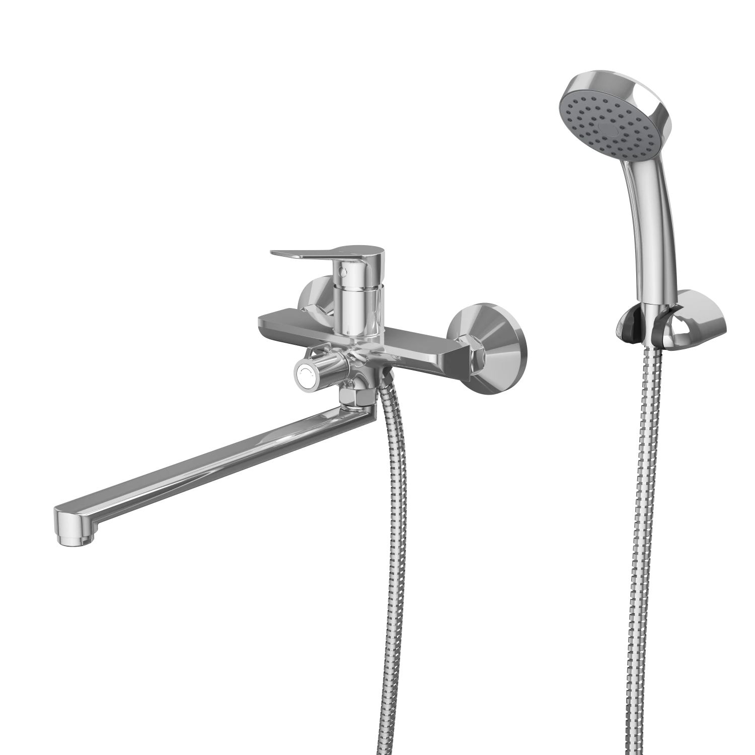 Смеситель для ванны с длинным поворотным изливом RUSH Гаити (Haiti) (HA1935-51)