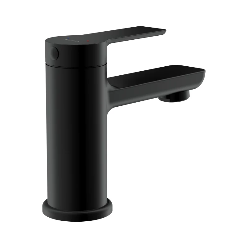 Смеситель для раковины CERSANIT VIBE однорычажный черный (68926) - фото 4