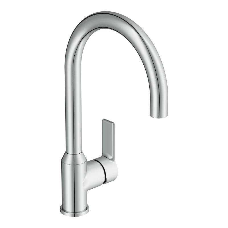 Смеситель для кухни CERSANIT VIBE однорычажный хром (68935) - фото 2