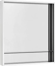 Зеркальный шкаф Aquaton Ривьера 60 белый матовый (1A238902RVX20)