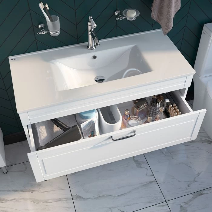 Тумба с умывальником IDDIS Oxford 100 см (OXF10W1i95K) Тумба с умывальником IDDIS Oxford 100 см (OXF10W1i95K) - фото 10