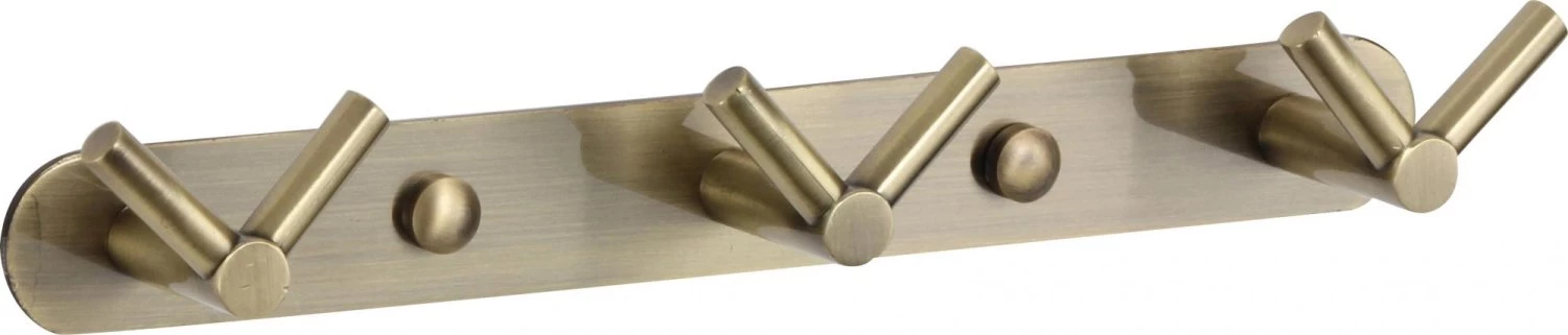 Планка с крючками (3 крючка) Savol (S-007223C) - фото 1