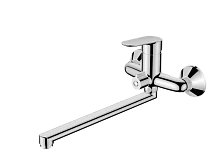 Смеситель для ванны HAIBA хром (HB22796)