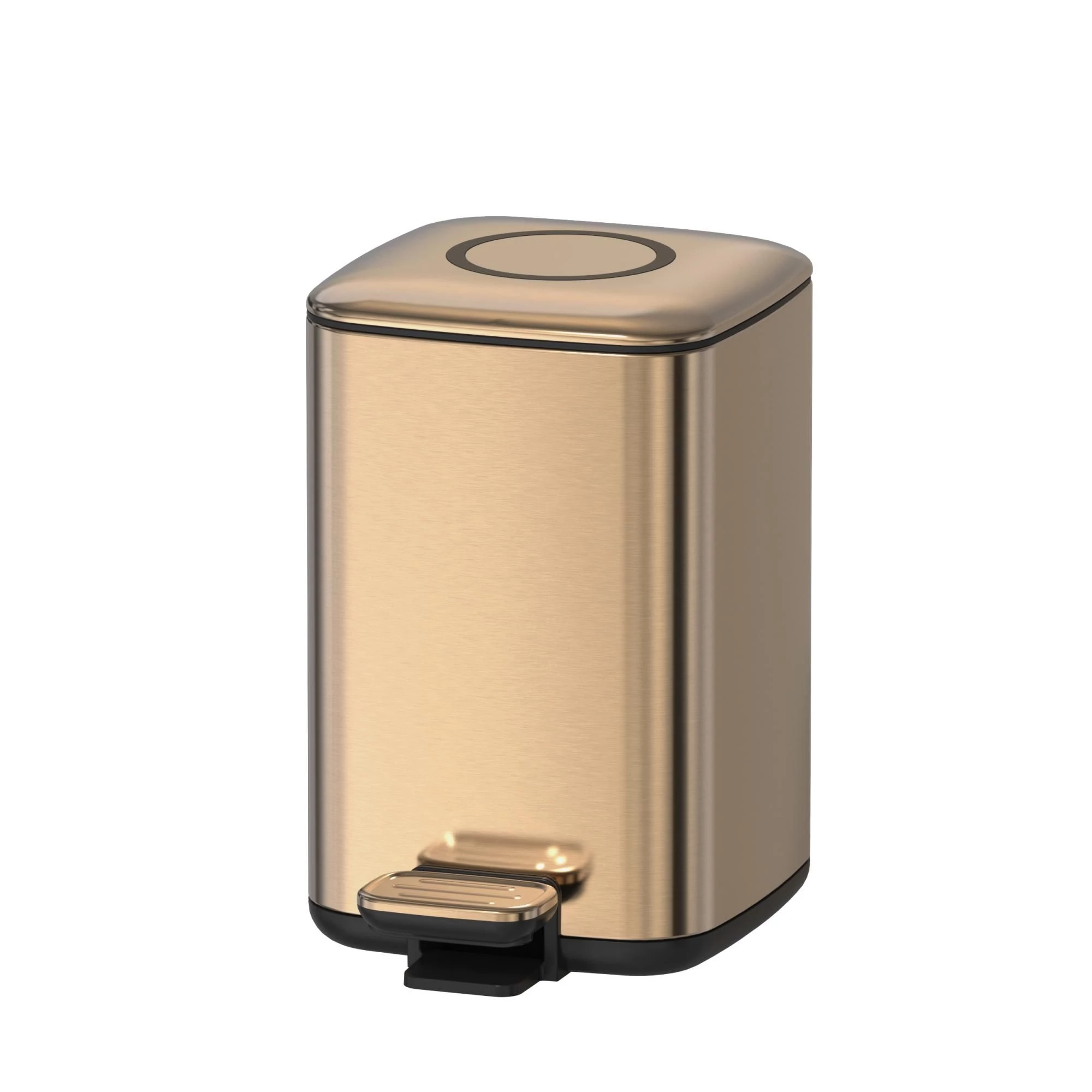 Ведро с микролифтом 9 л JAVA S-888-9C Ведро с микролифтом 9 л JAVA S-888-9C - фото 1